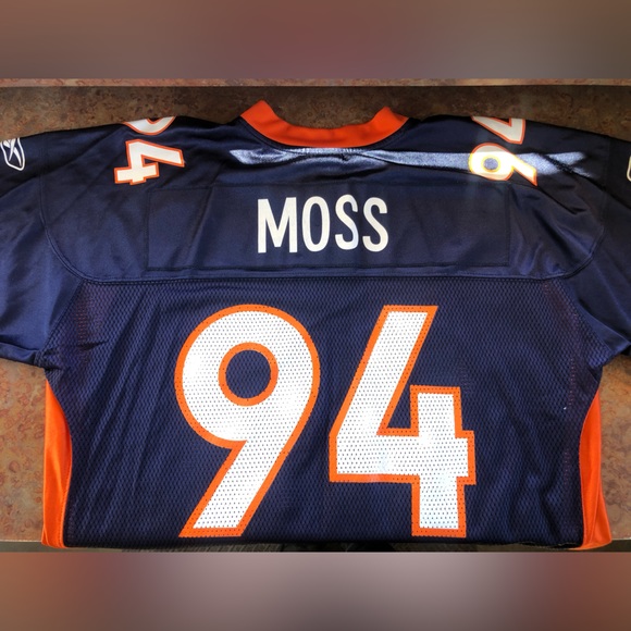 Reebok Broncos Jarvis Moss #94 NFL Jersey size XL - Picture 10 of 15